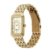 Fossil Fossil Women's Raquel Quartz Stainless Steel Three-Hand Watch Square Series Stainless Steel Case/Crystal Cover Diameter 26mm