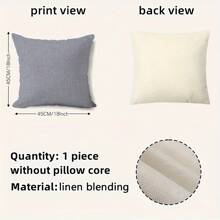 4pcs Bohemian Style Gray Soft Printed Throw Pillow Covers, 18x18 Inch, Pillow Cases Only, Simple Gifts For Sofa Bed Couch Decorative Cushion Covers, Stars, Easy To Use Pillows