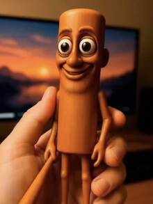 1pc Network MEME Tungtungtung Sahur Tralalelotralala Plush Figurine, Desktop Decoration Collectible For Network Viral "Italian Brainrot Animals"