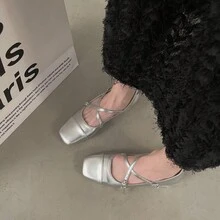 Women Flats - màu đen - Xem 1