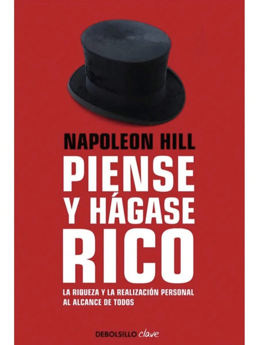Libro Piense Y Hágase Rico - Napoleon Hill - Libro único - Ver 1