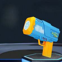 泡泡枪，泡泡机枪派对礼品，夏季玩具，户外，复活节，生日礼物