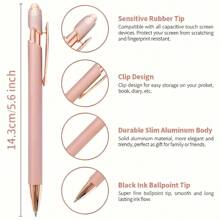 27pcs Customized Luxury Soft Touch Pens With 27 Black Pencil Cases, Rubber Round Ballpoint Pens, Personalized Writing Tools, Suitable For Engraving Names And Company Websites, Ideal For Men, Anniversary, Christmas, School Supplies, Birthday Gifts, Stationery, Back To School