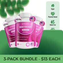 Rosabella Organic Beetroot Capsules (1300mg) For Blood Flow & Heart Health - 其他 3pcs - 查看 1