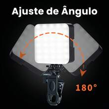 ZB01 Photography Mobile Fill Light Outdoor Shooting Soft Light Mini Portable - 黑色 - 查看 2