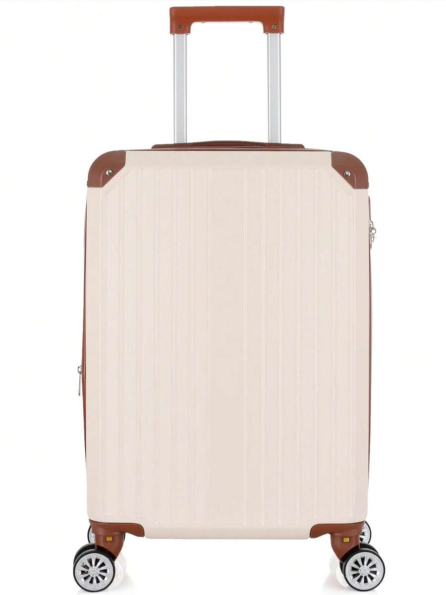 Bodo Travel Suitcases 10KG Anac Standard With Expandable Zipper 360 Wheels Small Hand Luggage - 米色 - 查看 1