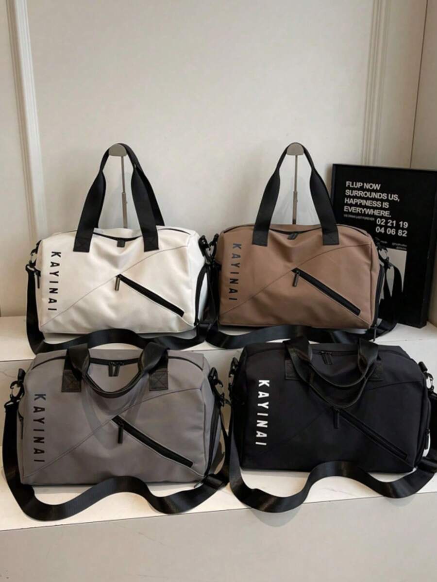 Borsa fitness piccola unisex Sanrio, borsa da viaggio all'aperto, borsa con scomparti asciutto e bagnato con chiusura lampo, borsa a tracolla aderente, borsa per mamme per viaggi di lavoro e shopping, borsa per fitness e accessori scolastici