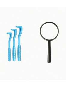 3PCS Pet Flea Removal Tool Set, Pet Tick Extractor, Tick Hook, Flea Catcher, Flea Comb, Insecticide, Tick Clip, Hook - Multicolor - View 8