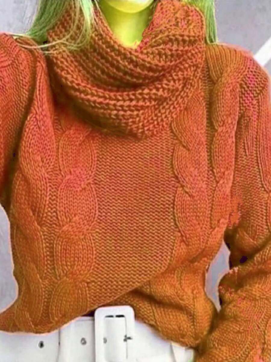 Women Sweaters - Brown - View 1