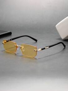 1 Stück klassische, lässige, modische Brille, geeignet als Geschenk, für Büro, Lässig, Outdoor, Fahren, Straßenmode, Partys, Strand, Paare, Schulanfang, modischer Preppy-Schulstil