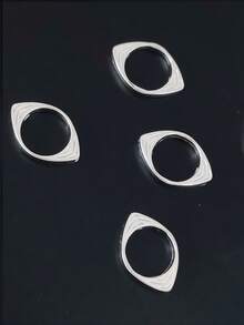 50颗14.5毫米恶魔之眼珠宝框架隔珠。珠宝DIY，珠宝DIY配件。适用于耳环、项链、手链、发饰、发夹。手机壳、护身符、护身符、钥匙扣装饰。汽车流苏吊坠。智能手机挂绳。手工艺品和日常礼品。打造独特魅力的珠宝。珠宝DIY制作，珠宝配件，手工制作。珠子零件 - ring/ - 查看 5