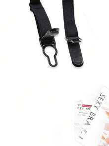 Women's Sexy And Comfortable Daily Fashion Garter - Black - View 5