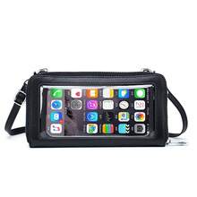 Touch Screen Crossbody Phone Purse For Women Rfid Blocking Small Cellphone Shoulder Purse - màu đen - Xem 2