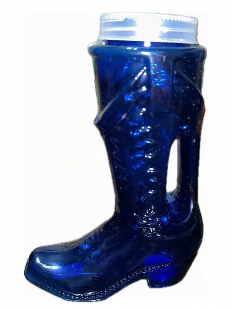 1300ml Cowboy Boot Shaped Cup Beer Bull Plastic With Rigid Straw - Multicolor - View 5