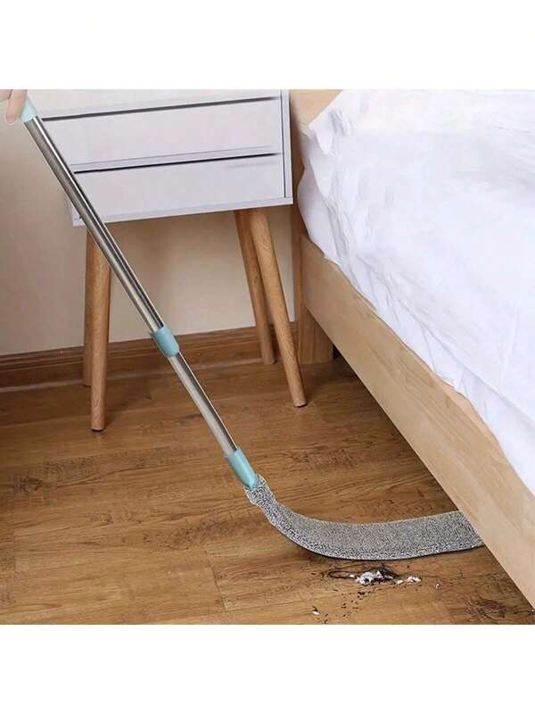 1pc Retractable Cleaning Brush, Home Appliances Dust Removal Cleaning Brush, With Extended Rod For Cleaning High Ceilings, Furniture And Gaps