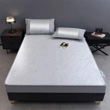 Cooling Mattress Pads - Embroidery-nude Pink-striped - View 10