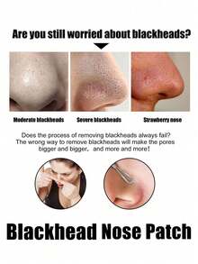 10 pezzi di strisce rimuovi punti neri, strisce per i pori del naso, maschera detergente rimovibile, toppe per la pulizia dei pori, cura della zona T, sblocca istantaneamente i pori per rimuovere punti neri e impurità, adatto per uomini e donne con pelle grassa