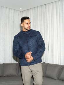 Jaqueta Masculina Suede
