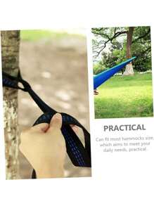 1/2 Stücke/Set verstärkte Polyester Hängematten Gurte, Mehrzweck Outdoor Hänge Gurte, Camping Hänge Gurte, Schaukel Gurte, Sandsack Gurte, Hänge Schlaufen Gurte, Verlängerungsgurte, perfekt für Camping, Wandern und Schaukeln