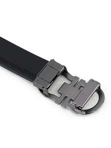 beaytar 1 chiếc thắt lưng nam cổ điển, thắt lưng nam phong cách công sở đơn giản, thắt lưng hợp kim chất lượng cao, khóa tự động, phù hợp làm phụ kiện trang phục cho giới trẻ - Nhiều màu - Xem 9