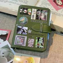 دفتر ملاحظات ثلاثي الطي M5 قطعة واحدة ، دفتر مدون لسجل معين ، مثقوب ، جدول ، لوازم مدرسية ، العودة إلى المدرسة