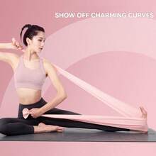 lyanxinlei Dây kháng lực vai dành cho nữ - Dây kháng lực chống trượt cho mông (36lbs) - Dây tập squat/kích hoạt cơ mông tại nhà - Nhiều màu - Xem 4