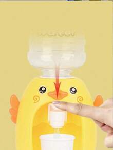 迷你饮水机玩具，可爱厨房玩具套装榨汁机真水瓶饮水玩具 - 彩色 - 查看 9