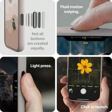 TineeOwl For IPhone 16 Pro Max Magnetic Case [Covered Camera Control Button] Compatible With MagSafe TPU Minimalist Slim Thin Grippy Dune Series Stone IPhone 16 Pro Max 01 - Stone - 查看 3