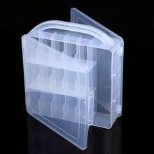 Nail Polish Tissue Box With 30 /48 Adjustable Compartments, Double-Sided Nail Polish Rack For Storage And Display, Acrylic Nail Polish Double-Door Display And Storage Box With Large Capacity, Wall-Mounted And Portable Shelves, Transparent Plastic Storage Rack That Can Be Hung On The Wall. Nail Salon, Home Nail Polish Storage Box. - Multicolor - View 6