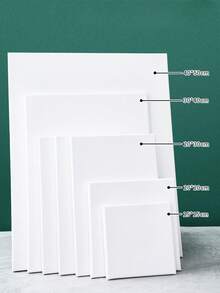 3, 4, 5 Multi-Size Canvas Frames, Wooden Frames With Pure Cotton Canvas, Solid Wood Frames, Stable And Durable, Exquisite Craftsmanship, Acrylic Painting, Watercolor And Tempera Art Colors Are Bright And Long-Lasting, Art Canvas Board, Solid Wood Frame, Stable And Durable - Professional, Beginner Art Supplies | Blank Canvas Board | Smooth Texture, Canvas Frame With Canvas - Special Linen Canvas Frame - Blank Inner Frame - Texture Painting Acrylic Canvas Board - Canvas Frame - Canvas Solid Wood Strip Painting Material - Blank Hand-Painted Acrylic Canvas For Beginners To Practice - Framed Canvas Frame - Canvas Linen - Pure Canvas Board - Acrylic Paint White Cloth Frame - Painting Tool With Cloth Board - Desktop Small Easel - Art Supplies - Sketch - Mini Easel Drawing Board Set - White - View 10