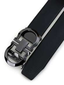 beaytar 1 chiếc thắt lưng nam cổ điển, thắt lưng nam phong cách công sở đơn giản, thắt lưng hợp kim chất lượng cao, khóa tự động, phù hợp làm phụ kiện trang phục cho giới trẻ - Nhiều màu - Xem 7