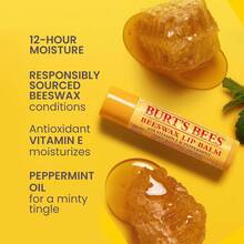 Burt'S Bees Lip Balm - Original Beeswax, Lip Moisturizer With Responsibly Sourced Beeswax, Tint-Free, Natural Origin Conditioning Treatment, 4 Tubes, 0.15 Oz. - Balm Bouquet - View 2