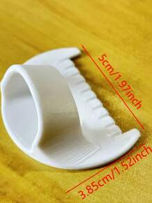 3件套缝纫工具套装，简易缝纫工具 - 耐用塑料包边缝纫压痕器，适合初学者和老年人，间距分别为4毫米和3毫米，非常适合DIY手工项目，缝纫配件/符合人体工程学设计/表面光滑，适用于服装缝纫和面料，以及其他缝纫工具