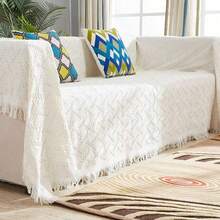 1pc Nordic Minimalist Pattern Outdoor Picnic Mat, Camping Rug, Portable Ground Mat, Lawn Mat, Hanging Blanket, Multifunctional Tablecloth, RV/Camper Cover, Sofa Throw, Nap Blanket, Anti-Cat Scratch, Reversible, 4-Season Sofa Slipcover - Multicolor - View 4