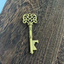 1/3/6pcs Antique Alloy Vintage Key Pendants, Bottle Opener Necklace Charms, DIY Jewelry Making Supplies, Craft Accessories For Bracelets, Keychains, Gift For Father