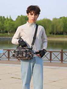 Waterproof Fishing Waist Pack – Multi-Function Lure Tackle Bag With Detachable Rod Holder & 20L Capacity (Hands-Free Design For Kayak/Bank Fishing)