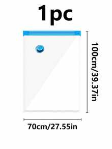 8pcs/Set Reusable Vacuum Storage Bags, Clothes Organizer Bags, Travel Luggage Compression Bags, Save 80% Space For Jackets, Shirts, Bedding, Pants, Home, Dorm, Closet, Bedroom, Bathroom, Travel, Back To School - Multicolor - View 47