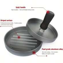 1Pc, Burger Press 100 Patty Papers, Aluminum Non-Stick Hamburger Patty Maker Mold, For Beef Veggie Burger Bbq Barbecue Grill Dishwasher Friendly, Kitchen Utensils, Kitchen Gadgets, Useful Tool, Apartment Essentials, Kitchen Accessories