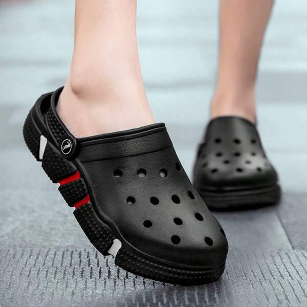 Sandalias de mujer y tallas grandes para hombre, con malla transpirable, de uso interior/exterior, antideslizantes, sandalias de playa para verano