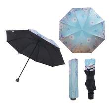 Umbrellas And Rain Hat Umbrellas - Cadet Blue - View 1