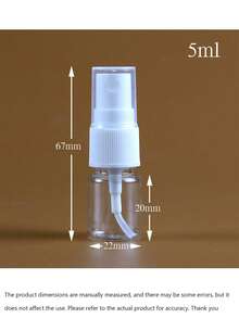 1 件 200ML/300ML/500ML 便捷高压喷雾瓶，超细连续喷雾，按压式分配器，用于保湿、护发、浇灌植物、厨房清洁，适合日常使用，美容院、美发店、水疗中心 - 彩色 - 查看 14