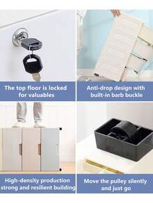 Drawer Cabinet Storage Rack, Home Use Baby Wardrobe Organizer Chest For Clothes Toys Snacks - Multicolor - View 9