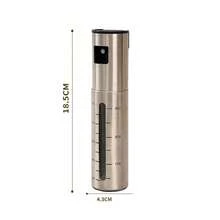 高級玻璃噴油瓶 8.5oz/250ml 容量，易用噴頭，適用於烹飪、烘焙、沙拉製作、燒烤、氣炸鍋，健康烹飪廚房必備工具配件，不漏油，1件裝 - 彩色 - 查看 16
