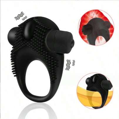Vibrating Cock Ring Silicone Penis Rings Vibrator Flexible Penisring  Male Erection Enhancing Enlargement Cockring Model Sex Toys For Men Pleasure
