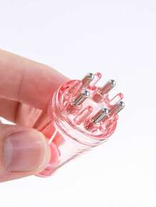 CTZIHGAO 1支迷你头皮涂抹刷 - 便携式液体涂抹器，配有柔软硅胶刷毛，可精准涂抹护发精华、精油和滋养护理产品，轻巧的头皮按摩器可滋养发根并护理头皮，是男女理想的护发精油涂抹工具，易于使用，方便旅行携带，适用于发型设计、头发护理、旅行、美发产品、美发工具、美发配件、理发师、理发店、美发沙龙。 - 粉色 - 查看 10