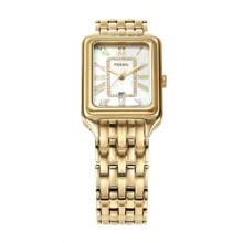 Fossil Fossil Women's Raquel Quartz Stainless Steel Three-Hand Watch Square Series Stainless Steel Case/Crystal Cover Diameter 26mm