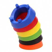 1 pieza de Soporte expositor para balones, soporte para fútbol, baloncesto, fútbol americano, rugby, voleibol - Multicolor - Ver 5