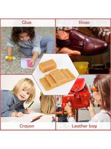 1pc Cleaning Rubber Eraser, Fine Suede, Sheepskin, Matte Leather Fabric Care Brush, Suitable For Home And Outdoor Use, Essential For Shoe Care, Durable Cleaning Brush, Shoe Cleaning Brush