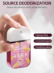 زجاجة رذاذ عطر برازيلي رقمي سعة 50 مل، خالي من الكحول، رائحة منعشة للهواء وملابس، رائحة زهرية وفاكهية، مثالية لغرفة النوم والمعيشة والمنزل وحفلات عيد الحب. هدية مناسبة للعائلة والأصدقاء والصديق/الصديقة. مدمج وقابل للحمل، مناسب لموسم التخرج والعودة إلى المدرسة