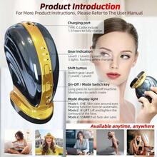 Microcurrent Multifunctional Facial Devi, FSA SA Eligible Smart Photon MicroCurrent Devi Electric Fa Lift Light Therapy Skin Care Auty Machine - Black - View 6